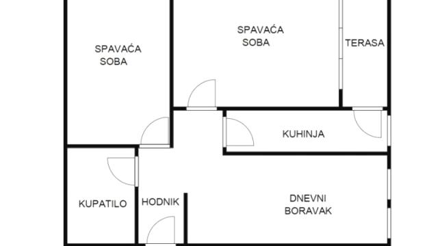 Stan, Dvoiposoban, Prodaja, 68m2, Blok 37, Novi Beograd, Bulevar Arsenija Čarnojevića