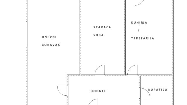 Stan, Dvosoban, Prodaja, 60m2, Karaburma, Palilula, Patrisa Lumumbe