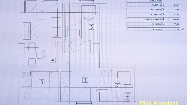 Stan, Jednoiposoban, Prodaja, 33m2, Mašinski fakultet, Palilula, Ruzveltova