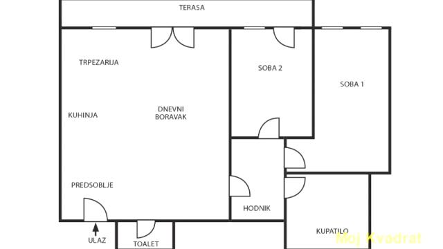 Stan, Trosoban, Prodaja, 96m2, Palilulska pijaca, Palilula, 27. marta