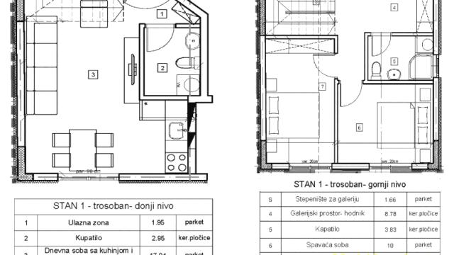 Stan, Trosoban, Prodaja, 66m2, Olimp, Zvezdara, Beograd