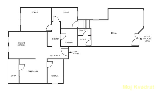 Stan, Trosoban, Prodaja, 108m2, Vukov Spomenik, Zvezdara, Zahumska