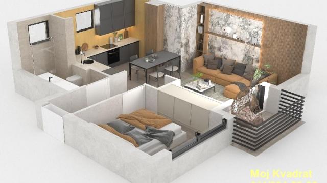 Stan, Dvosoban, Prodaja, 47m2, Vukov Spomenik, Zvezdara, Jovana Ćirilova