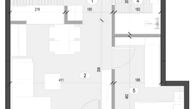 Stan, Dvosoban, Prodaja, 46m2, Zeleno brdo, Zvezdara, Bulevar kralja Aleksandra