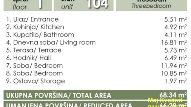 Stan, Trosoban, Prodaja, 66m2, Banja Vrdnik, Okolno mesto, Milice Stojadinović Srpkinje