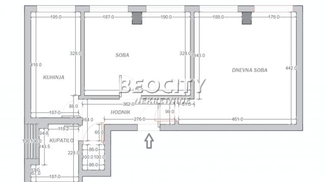 Stan, Dvosoban, Prodaja, 50m2, Konjarnik, Voždovac, Milića Rakića