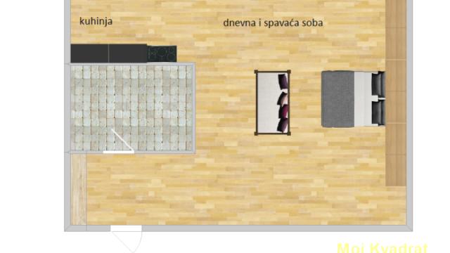 Stan, Jednosoban, Prodaja, 35m2, Krunska, Vračar, Loznička