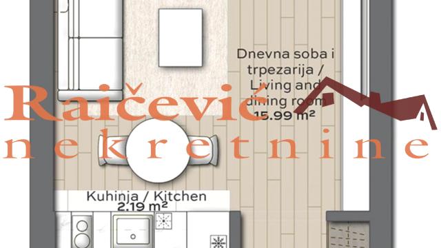 Stan, Garsonjera, Prodaja, 32m2, Beograd na vodi, Savski venac, Kraljice Drage Obrenovic