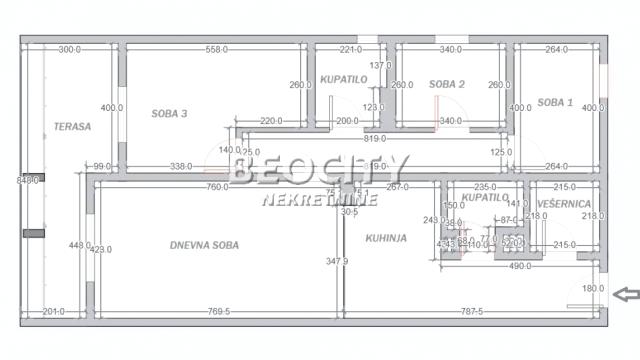 Stan, Troiposoban, Izdavanje, 125m2, Jove Ilića, Voždovac, Jove Ilića