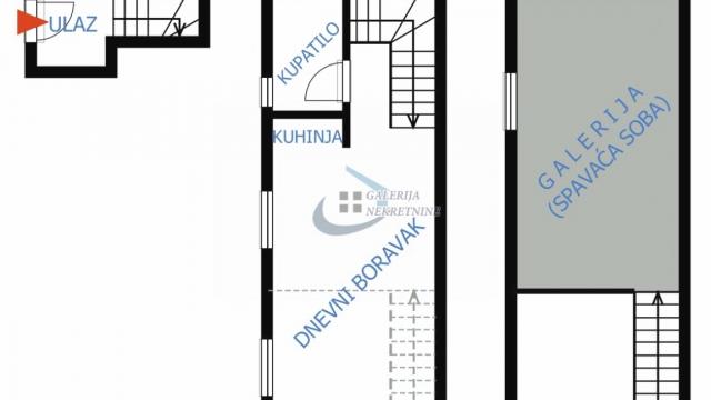 Stan, Dvosoban, Prodaja, 59m2, Profesorska kolonija, Palilula, Ilirska