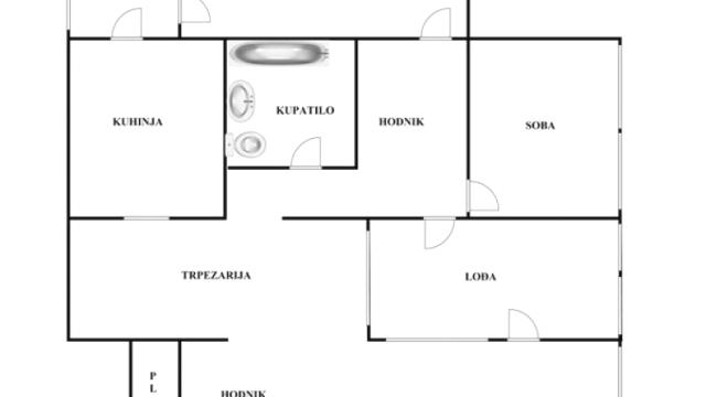 Stan, Trosoban, Prodaja, 77m2, Novo Skojevsko naselje, Rakovica, Luke Vojvodića