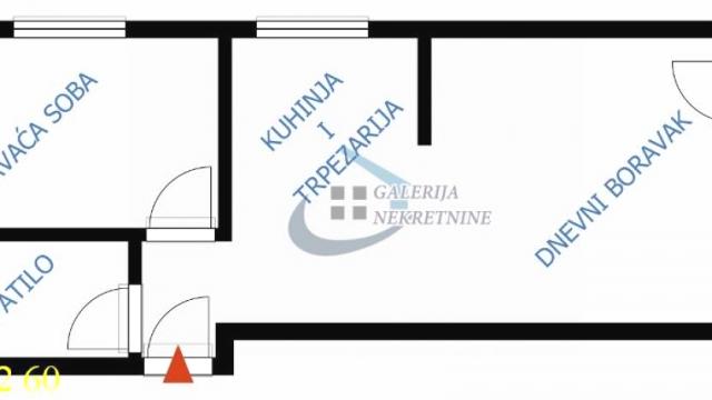 Stan, Dvosoban, Prodaja, 41m2, Mirijevo, Zvezdara, Ladne vode