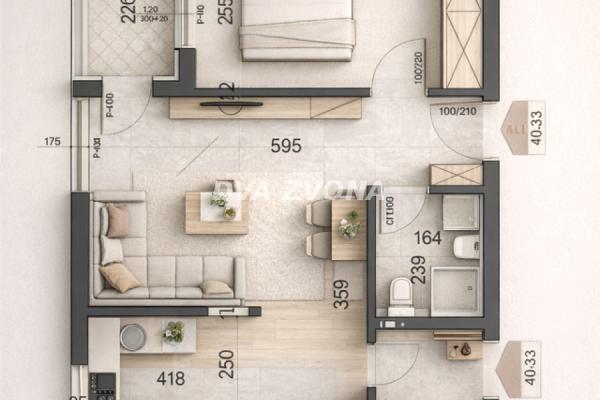 prodaja, stanova,
telep-severni-novi-sad-novi-sad, 1030570, dvosoban