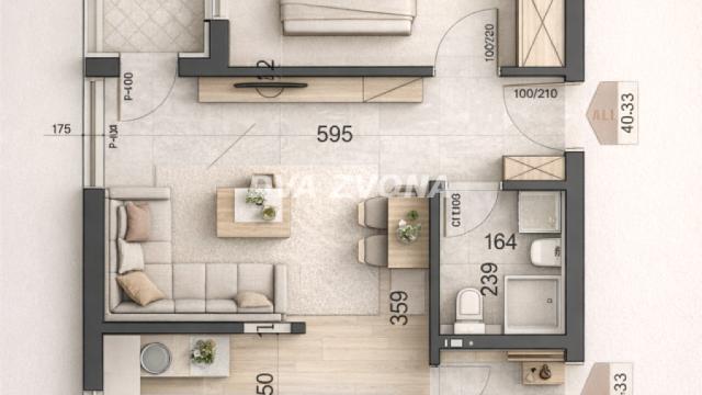 Stan, Dvosoban, Prodaja, 40m2, Telep severni, Novi Sad, Novi Sad