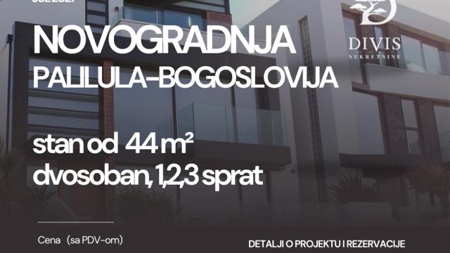 Stan, Dvosoban, Prodaja, 44m2, Milice Janković