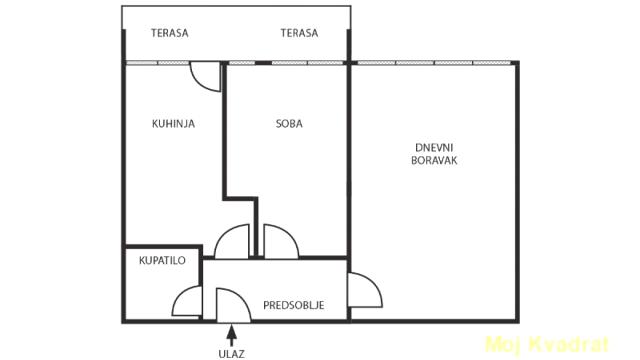 Stan, Jednoiposoban, Prodaja, 52m2, Stari Merkator, Novi Beograd, Aleksinačkih rudara