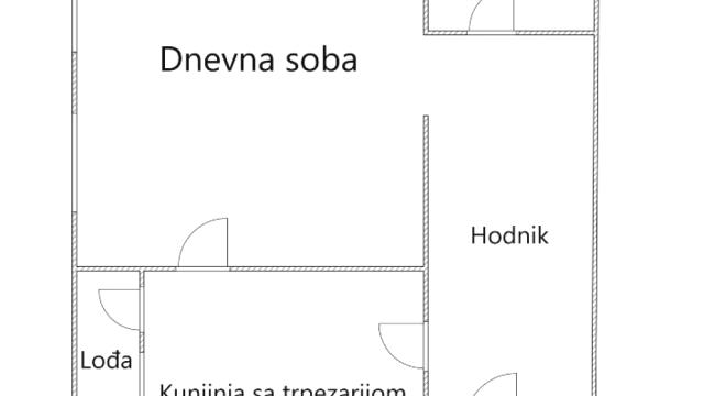 Stan, Jednosoban, Prodaja, 40m2, Banovo brdo, Čukarica, Ivice Devčića