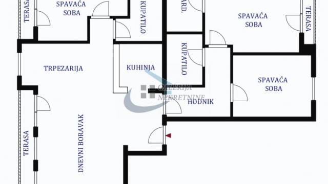 Stan, četvorosoban, Izdavanje, 97m2, Crveni krst, Vračar, Vojvode Šupljikca