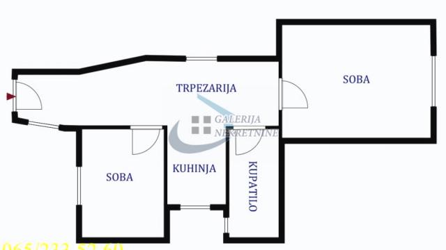 Stan, Dvosoban, Izdavanje, 36m2, Botanička bašta, Palilula, Cvijićeva