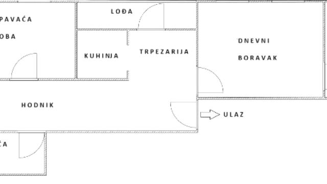 Stan, Troiposoban, Prodaja, 71m2, Sremčica, Čukarica, Sare Bernar