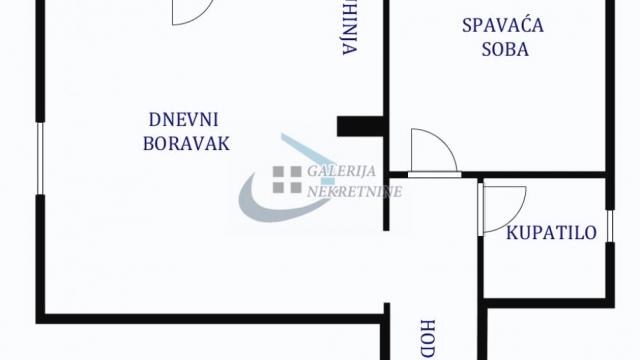 Stan, Dvosoban, Prodaja, 53m2, Banovo brdo, Čukarica, Zrmanjska