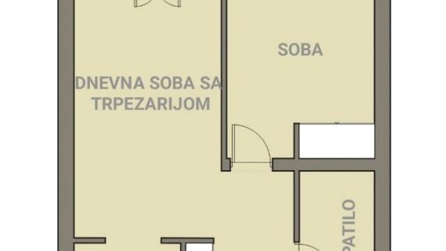 Stan, Dvosoban, Prodaja, 50m2, Lekino brdo, Voždovac, Vojislava Nanovića