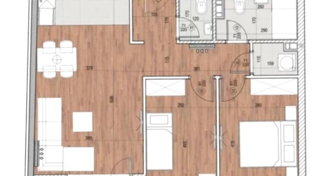 Stan, Trosoban, Prodaja, 68m2, Blok 60 (Airport City), Novi Beograd, Tošin bunar