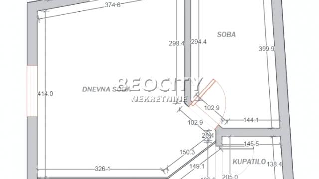 Stan, Jednoiposoban, Prodaja, 38m2, Banjica, Voždovac, Banjički put