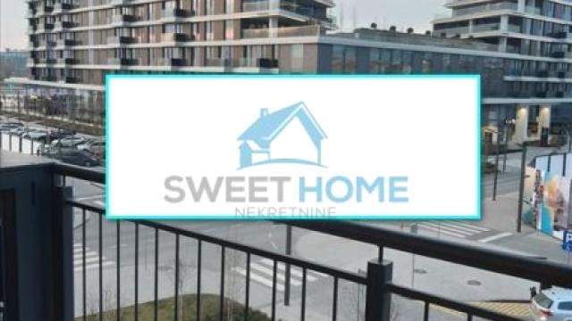 Stan, Dvosoban, Izdavanje, 57m2, Beograd na vodi, Savski venac, Hercegovačka