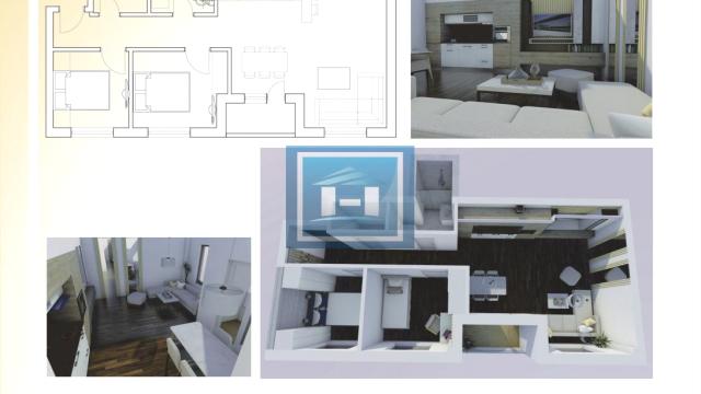 Stan, Dvoiposoban, Prodaja, 58m2, Aqua park, Gradska lokacija, Jagodina