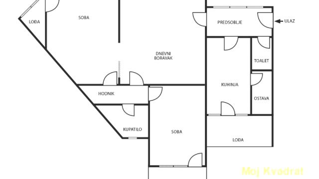 Stan, Trosoban, Prodaja, 91m2, Palilulska pijaca, Palilula, 27. marta
