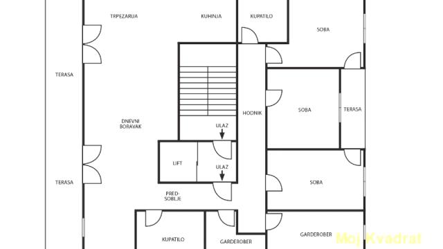 Stan, Petosoban, Prodaja, 152m2, Čubura, Vračar, Vardarska