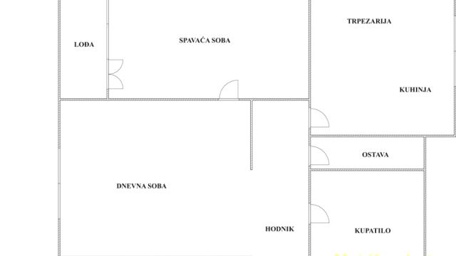 Stan, Dvosoban, Prodaja, 59m2, Gornji grad, Zemun, Cara Dušana