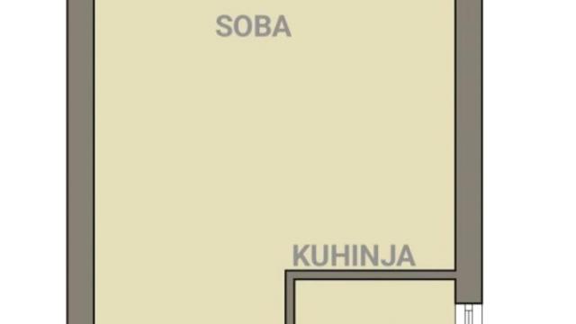 Stan, Garsonjera, Prodaja, 27m2, Čubura, Vračar, Đorđa Vajferta