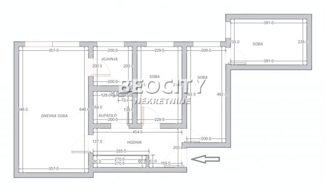Stan, četvorosoban, Prodaja, 69m2, Konjarnik, Voždovac, Olge Alkalaj