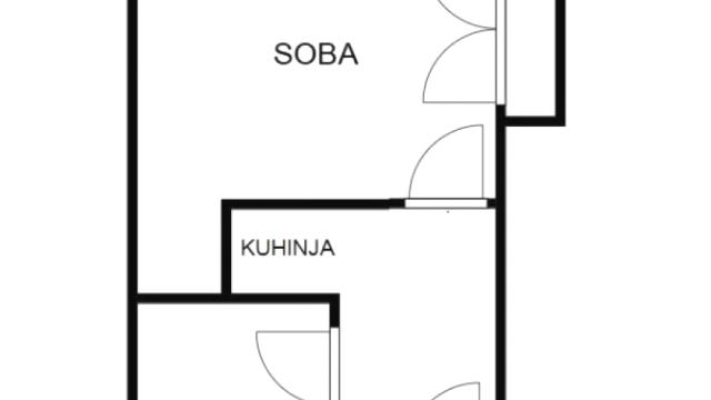 Stan, Garsonjera, Prodaja, 25m2, Šumice, Voždovac, Ljermontovljeva