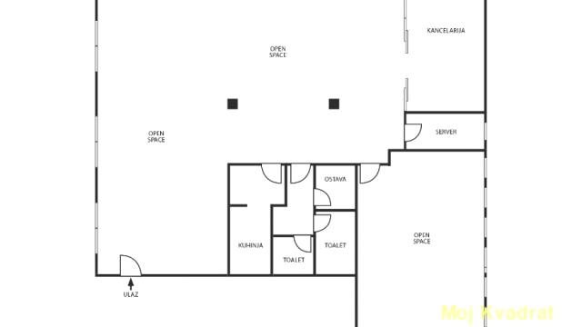 Poslovni prostor, Trosoban, Izdavanje, 195m2, Centar, Stari grad, Generala Lešjanina