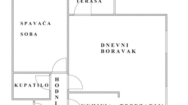 Stan, Dvosoban, Prodaja, 50m2, Naselje Stepa Stepanović, Voždovac, Kaplara Momčila Gavrića