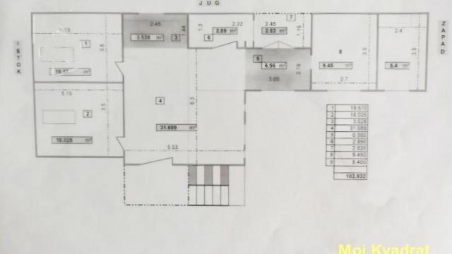 Stan, Troiposoban, Prodaja, 103m2, Pravni fakultet, Vračar, Svetozara Markovića