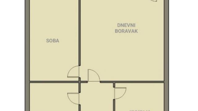 Stan, Jednoiposoban, Prodaja, 40m2, Filmski grad, Čukarica, Kneza Višeslava