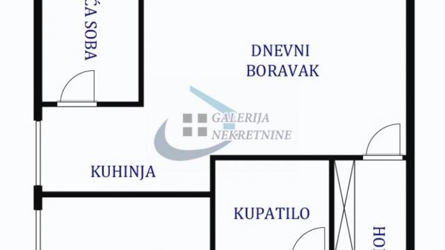 Stan, Dvoiposoban, Prodaja, 48m2, Konjarnik, Voždovac, Ustanička