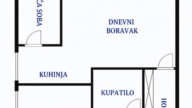 Stan, Dvoiposoban, Prodaja, 48m2, Konjarnik, Voždovac, Ustanička