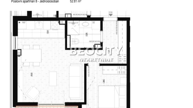 Stan, Jednoiposoban, Prodaja, 53m2, Radiofar, Surčin, Autoput za Zagreb