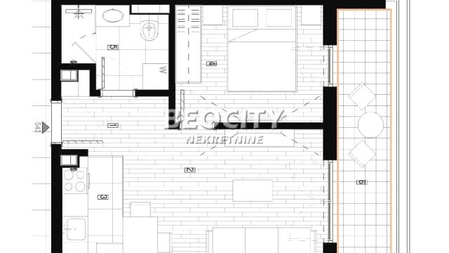 Stan, Jednoiposoban, Prodaja, 42m2, Radiofar, Surčin, Autoput za Zagreb