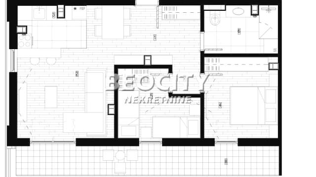 Stan, Dvosoban, Prodaja, 70m2, Radiofar, Surčin, Autoput za Zagreb