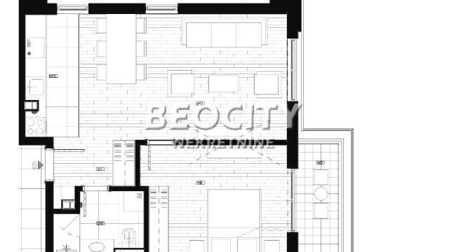 Stan, Jednoiposoban, Prodaja, 57m2, Radiofar, Surčin, Autoput za Zagreb