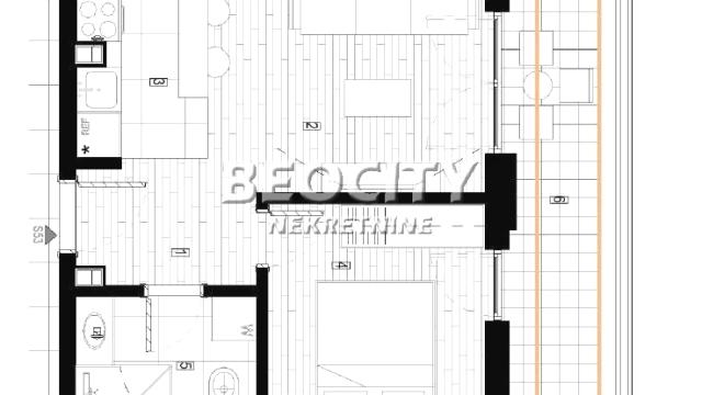Stan, Jednoiposoban, Prodaja, 41m2, Radiofar, Surčin, Autoput za Zagreb