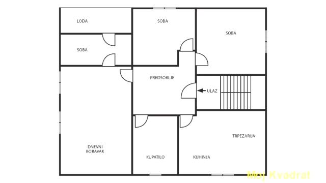 Stan, četvorosoban, Prodaja, 100m2, Zemun polje, Zemun, Pere Kosorića