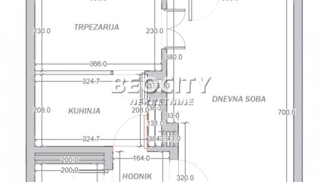 Stan, Jednosoban, Prodaja, 50m2, Blok 45 (TC Enjub), Novi Beograd, Jurija Gagarina