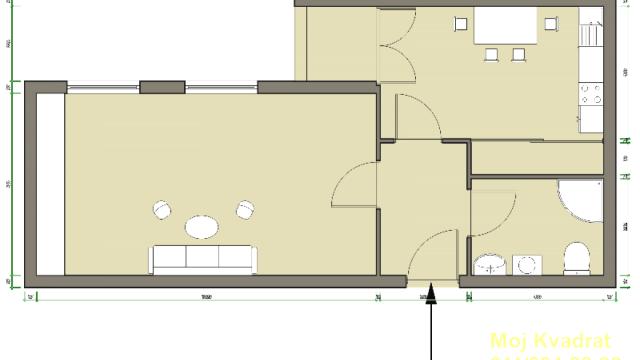 Stan, Jednosoban, Prodaja, 35m2, Miljakovac, Rakovica, Stevana Opačića